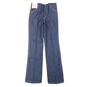 Maverick Straight Leg Jeans Boys 14 Regular Vintage 70s Blue Cotton USA Z135DAR